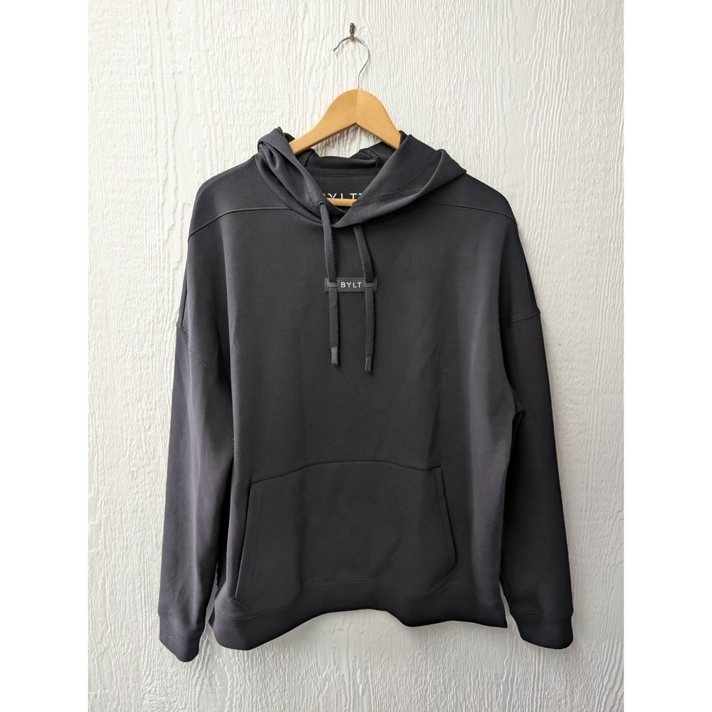 BYLT Roamknit Adapt Hoodie Sweatshirt Black Athleisure Athletic Size Small